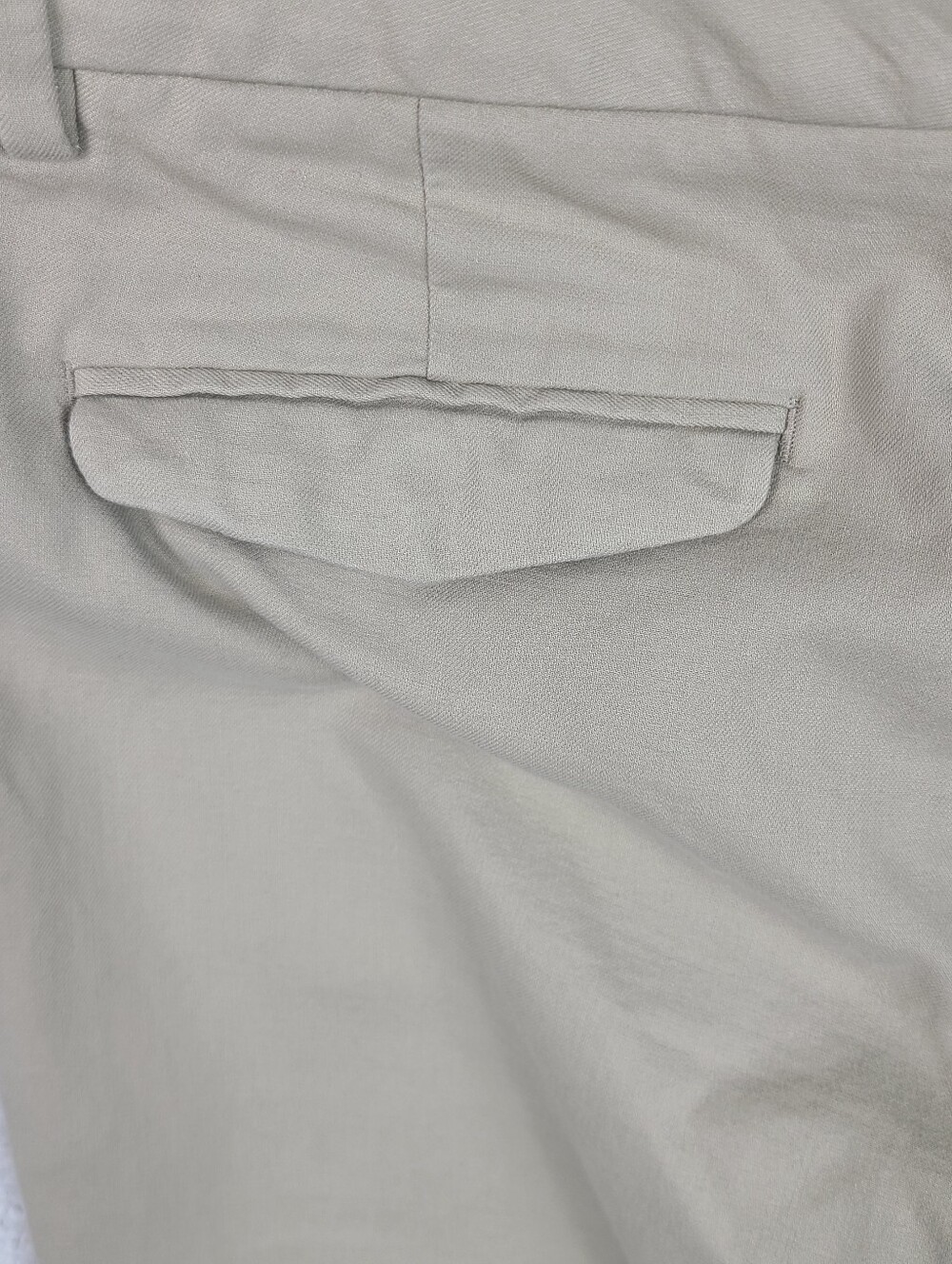 Gap Modern Boot Khaki Pants Beige Bootcut Chino Trousers 100% Cotton 2A - Picture 10 of 13